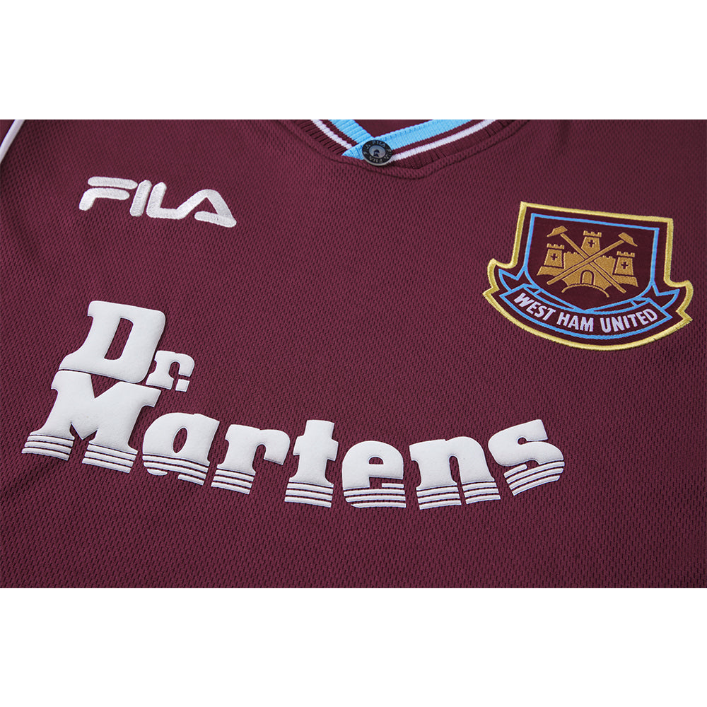 Camisa Retro West Ham United I 99/01 Fila