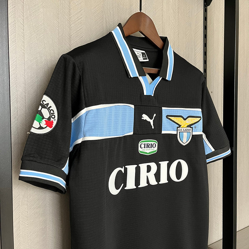 Camisa Retro Lazio Puma Away 1998 Preto