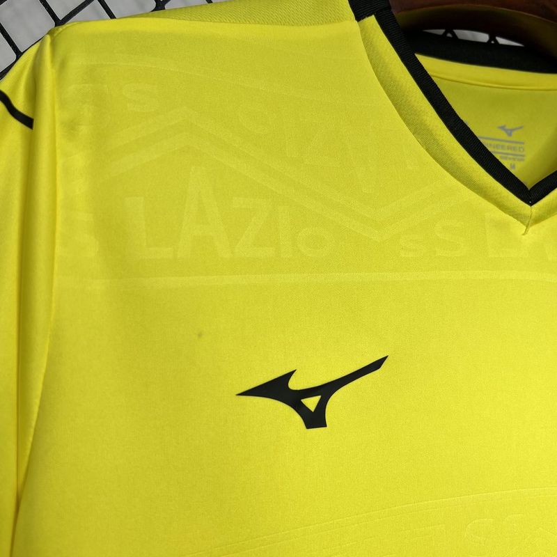 Camisa Lazio  III 24/25 Mizuno - Amarelo