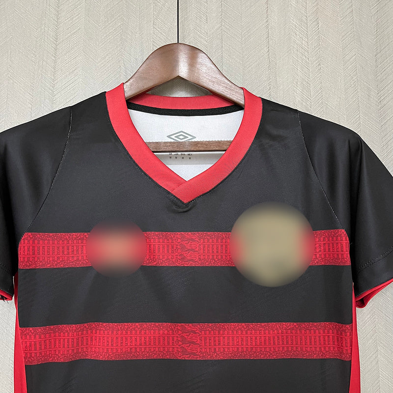 Camisa Feminina Sport Recife I 24/25 Umbro - Rubro Negro