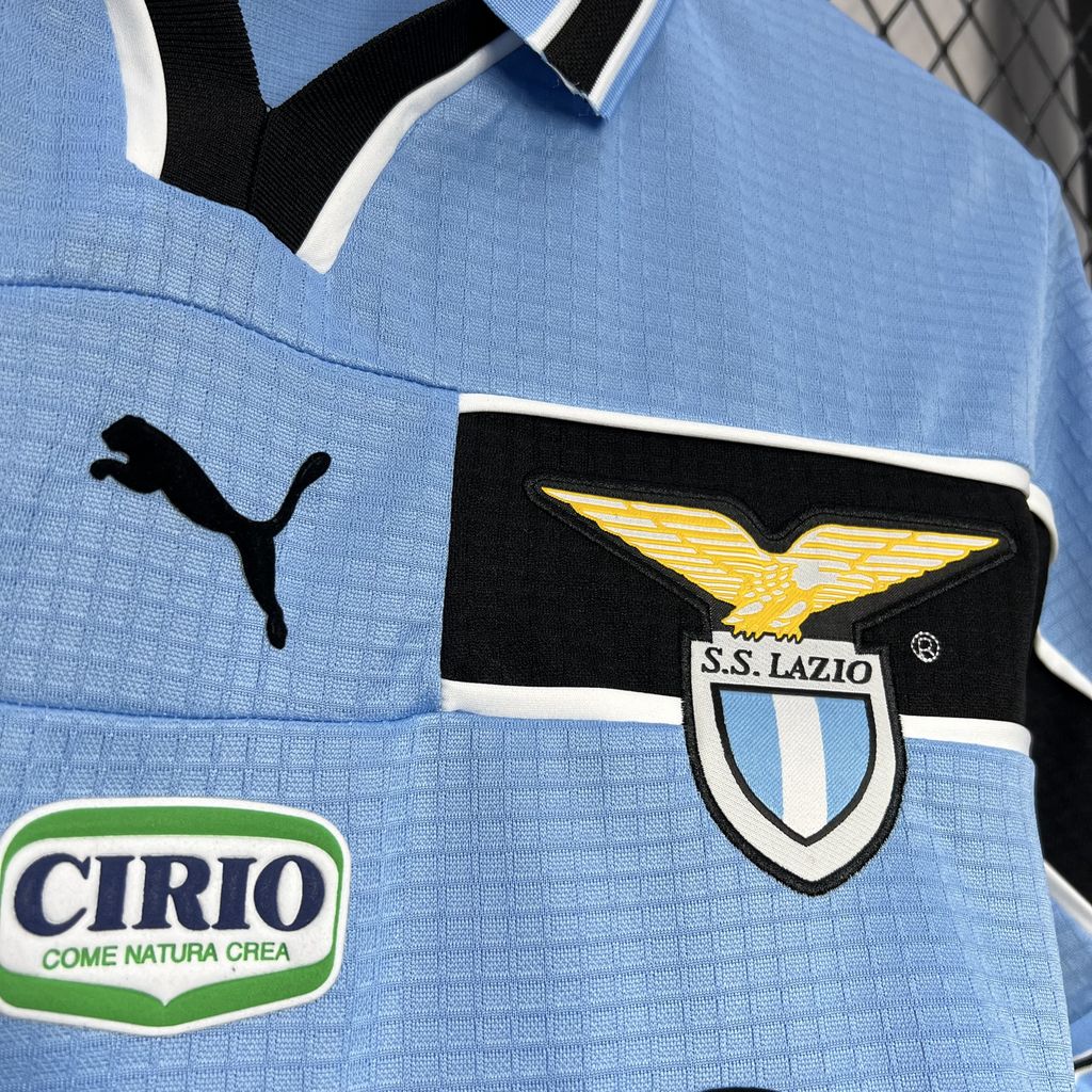 Camisa Lazio Retrô 1998/1999 Azul - Puma