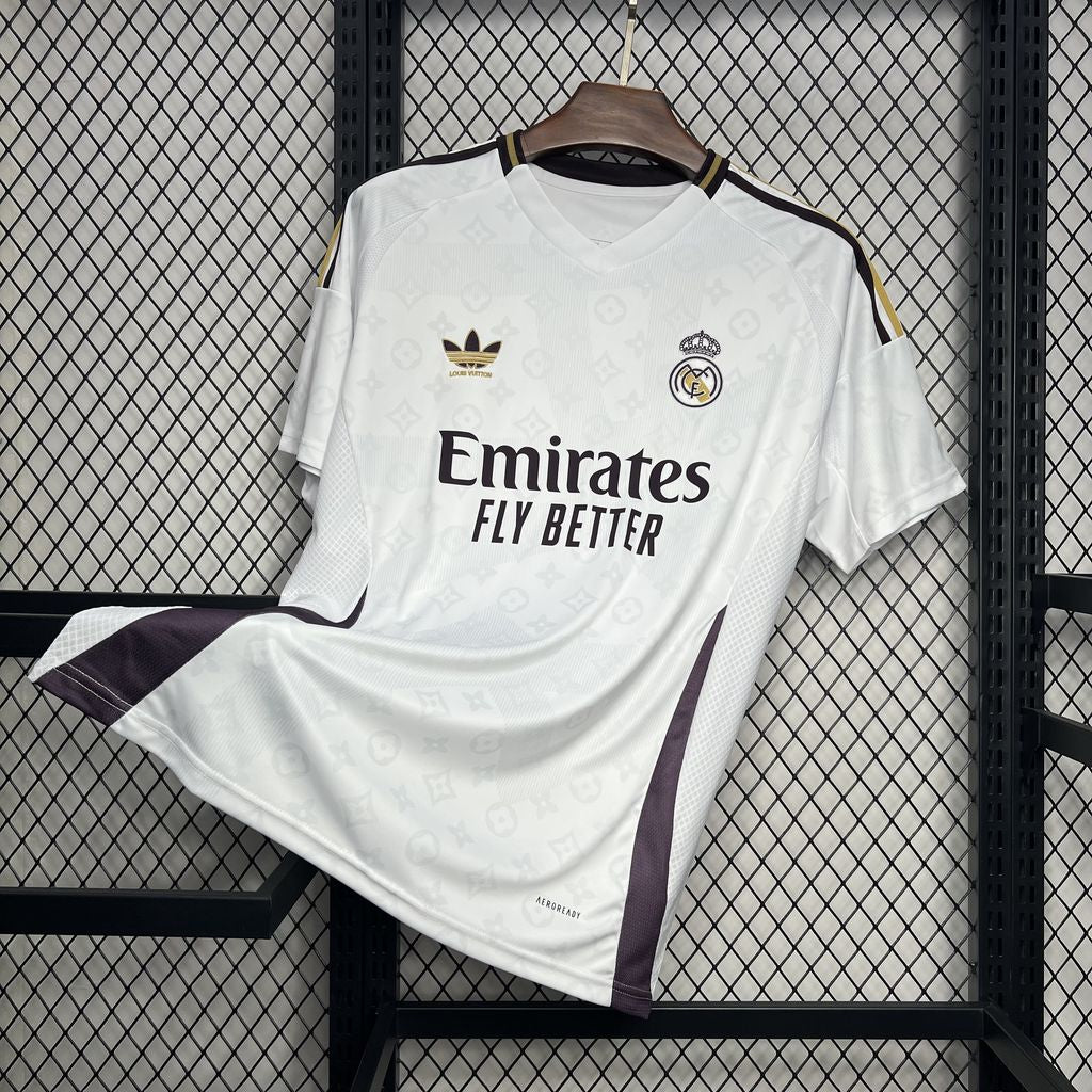 Camisa Real Madrid 24/25 - Louis Vuitton - Edição Especial