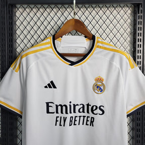 Camisa Real Madrid I 23/24 Adidas - Branca (Porto Feliz e Região)