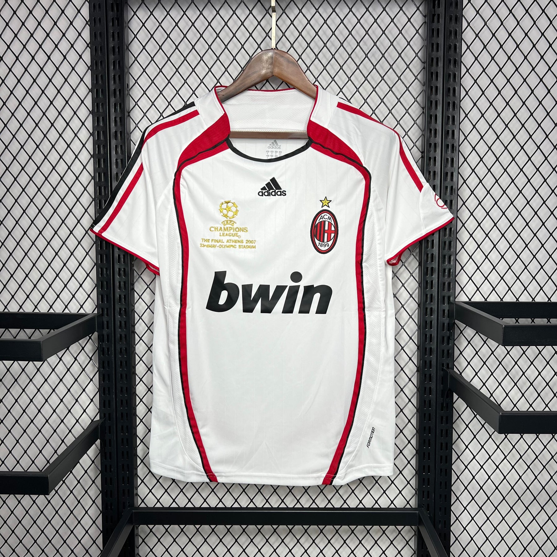 Camisa Milan Retrô 2006/2007 Branca - Adidas