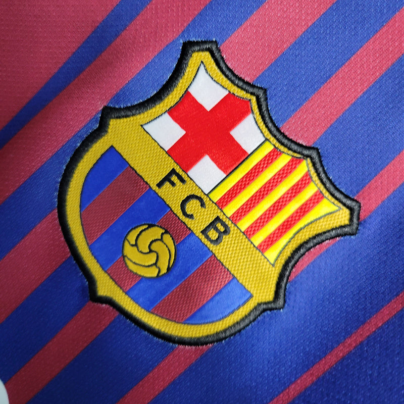 Camisa Barcelona Home (1) 2017/18 Nike Retrô Masculina