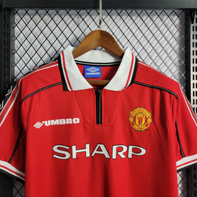 Camisa Manchester United Home (1) 1998/99 Umbro Retrô Masculina