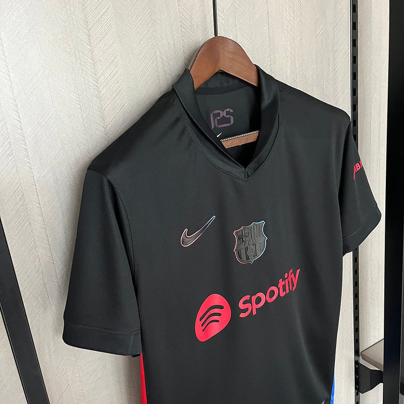 Camisa Barcelona  II 24/25 Fora Preta