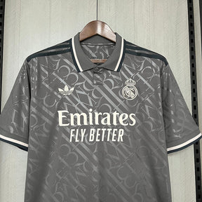 Camisa Real Madrid Third 24/25 s/n° Torcedor Adidas - Preto