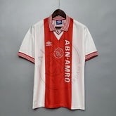 Camisa Ajax Retrô 1995/1996 Vermelha e Branca - Umbro