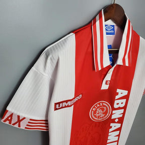 Camisa Ajax Retrô 1997/1998 Vermelha e Branca - Umbro