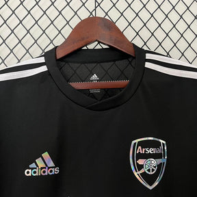 Camisa Arsenal 24/25 Adidas x Balmain - Preto