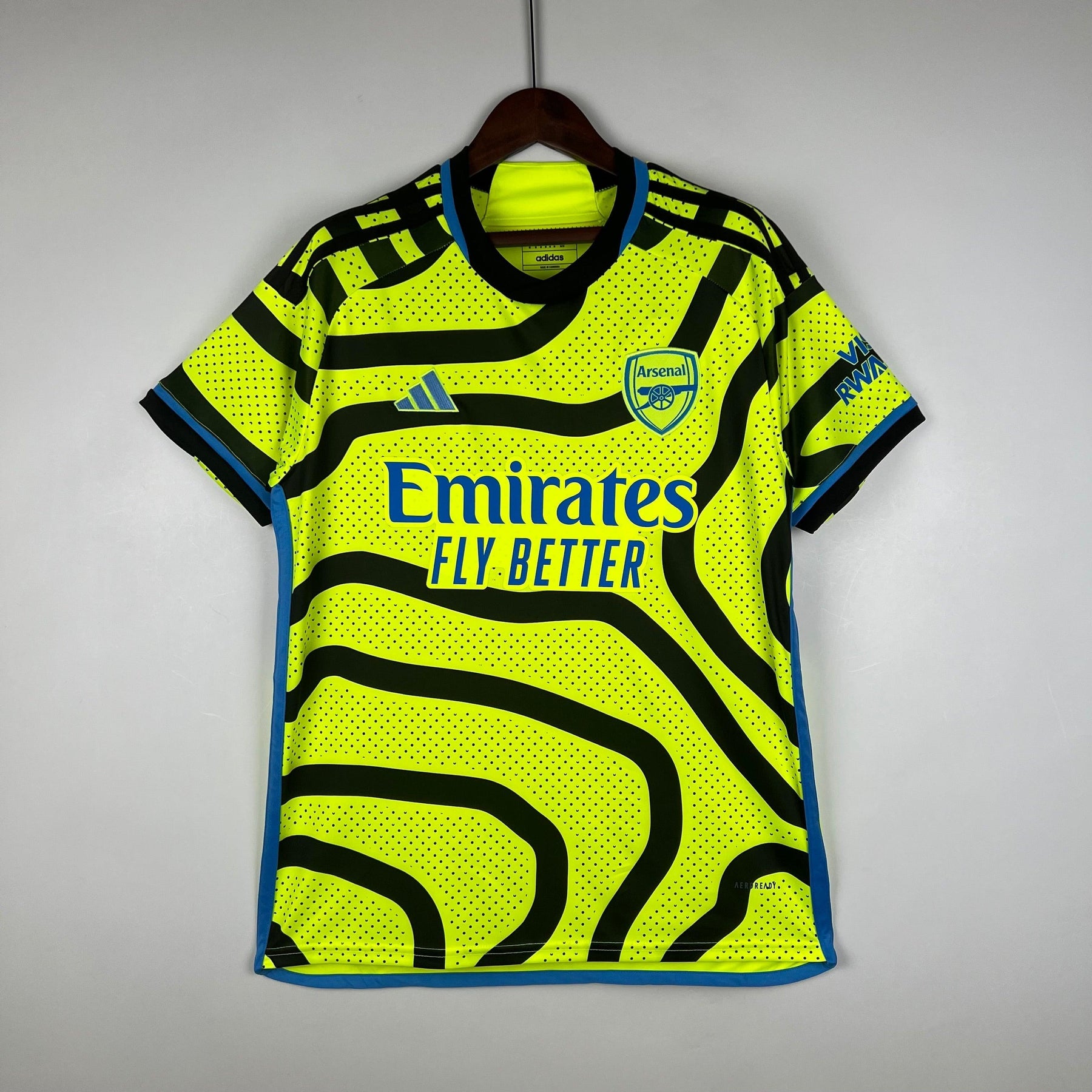 Camisa Arsenal Away 23/24 s/n° Torcedor Masculina - Verde