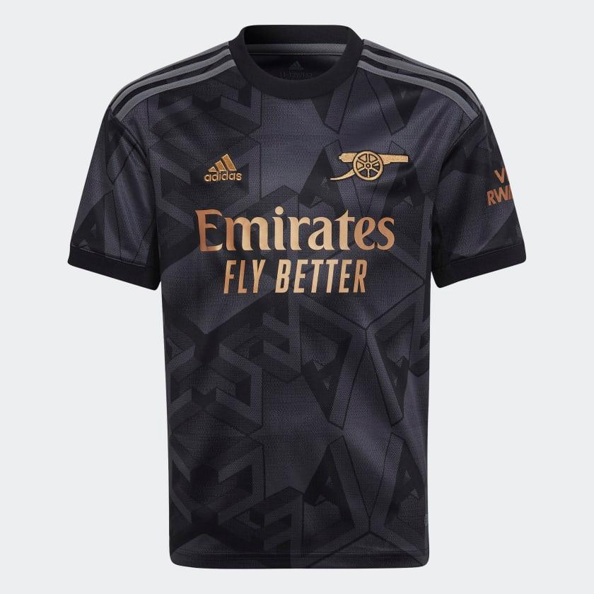 Camisa Arsenal II 22/23 Adidas - Preto