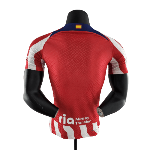 Camisa Atlético de Madrid I 22/23 Vermelha e Branca - Nike - Masculino Jogador