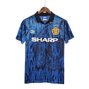 Camisa Manchester United Retro 1992/93 II Azul Umbro