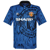 Camisa Manchester United Retro 1992/93 II Azul Umbro