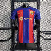 Camisa Barcelona I 24/25  Azul e Vermelha - Nike - Masculino Jogador