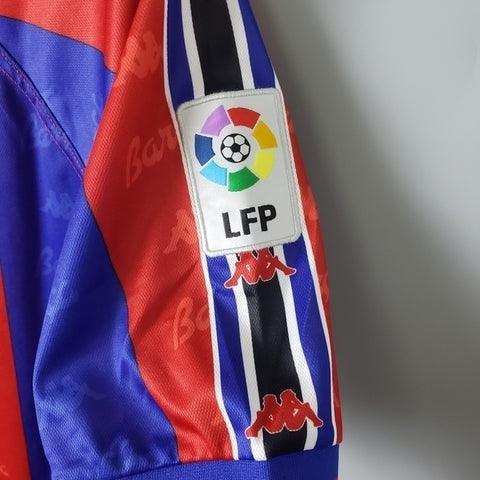 Camisa Barcelona Retrô 2005/2006 Amarela - Kappa