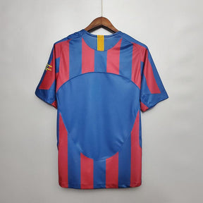 Camisa Barcelona Retrô 2006 Azul e Vermelha - Nike