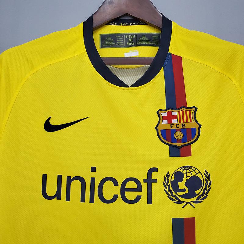 Camisa Barcelona Retrô 2008/2009 Amarela - Nike