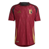 Camisa Bélgica Home 24/25 s/n° Torcedor Adidas Masculino - Grená