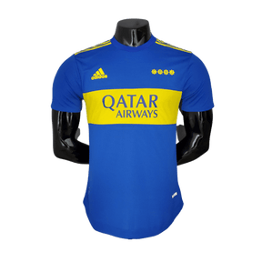 Camisa Boca Juniors I 21/22 - Azul e Amarela - Adidas - Masculino Jogador