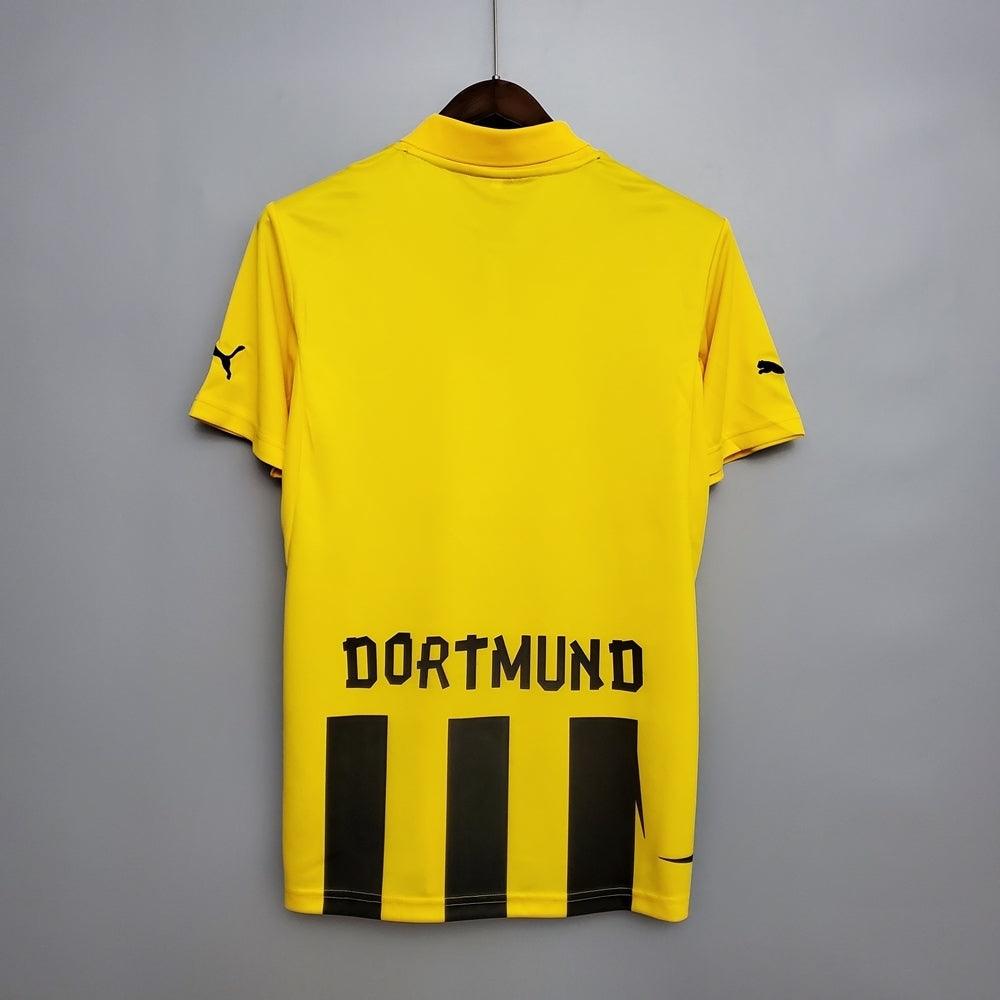 Camisa Borussia Dortmund Retrô 1213 - Puma - Amarela e Preta