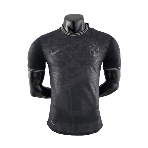 Camisa Brasil Edição Concept 2022 Preto - Nike - Masculino Jogador Preto