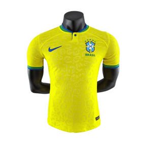 Camisa Brasil I 2022 - Amarela - Nike - Masculino Jogador