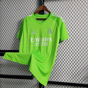 Camisa de Goleiro Real Madrid 23/24 Verde Limão