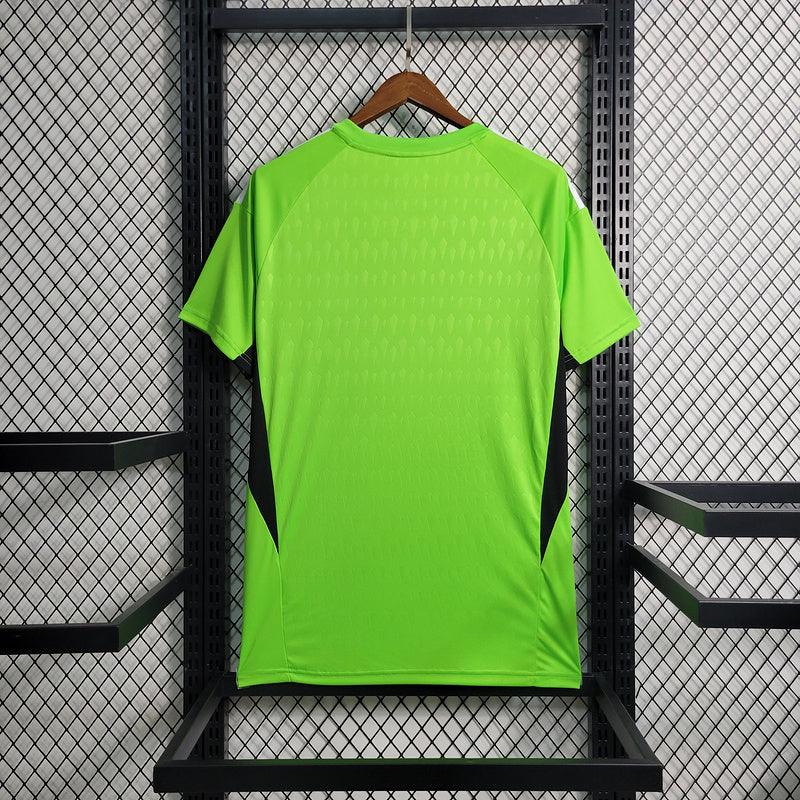 Camisa de Goleiro Real Madrid 23/24 Verde Limão