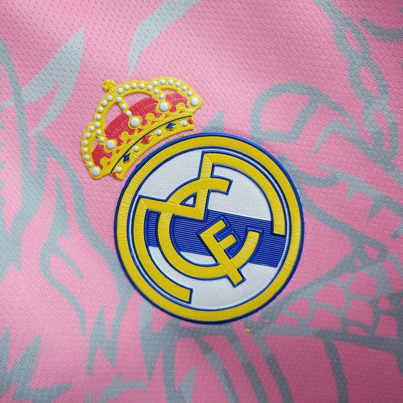 Camisa Edição Especial Real Madrid 23/24 Dragão rosa