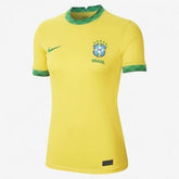 Camisa Feminina Seleção Brasil I 21/22 Nike - Amarela