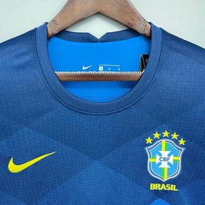 Camisa Feminina Seleção Brasil II 21/22 Nike - Azul