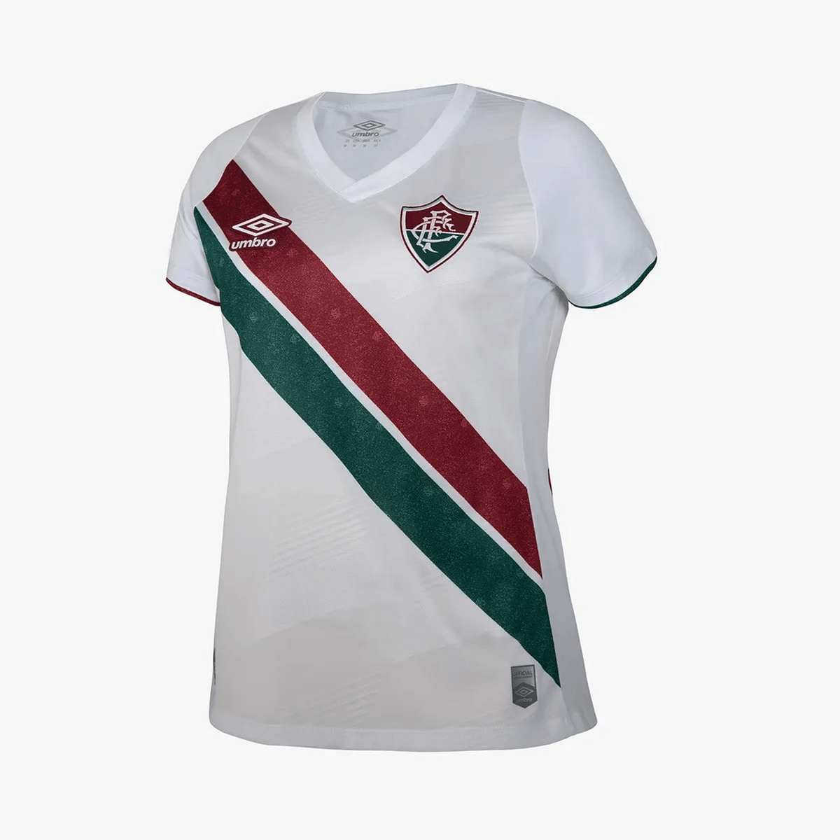 Camisa Fluminense  Feminina 24/25 I Tricolor Umbro Branca