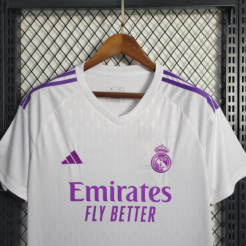 Camisa Goleiro Real Madrid 23/24 Adidas - Branco