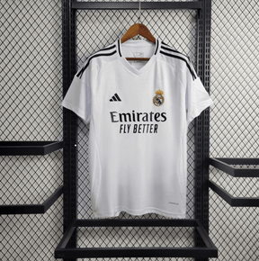 Camisa l Real Madrid  24/25 Adidas C/ Todos patchs UCL 15