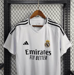 Camisa l Real Madrid  24/25 Adidas C/ Todos patchs UCL 15