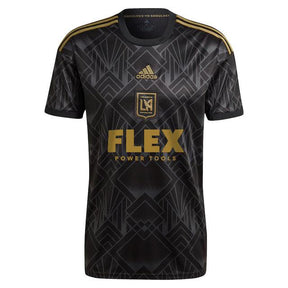 Camisa Los Angeles FC 22/23 Adidas - Preto e Dourado