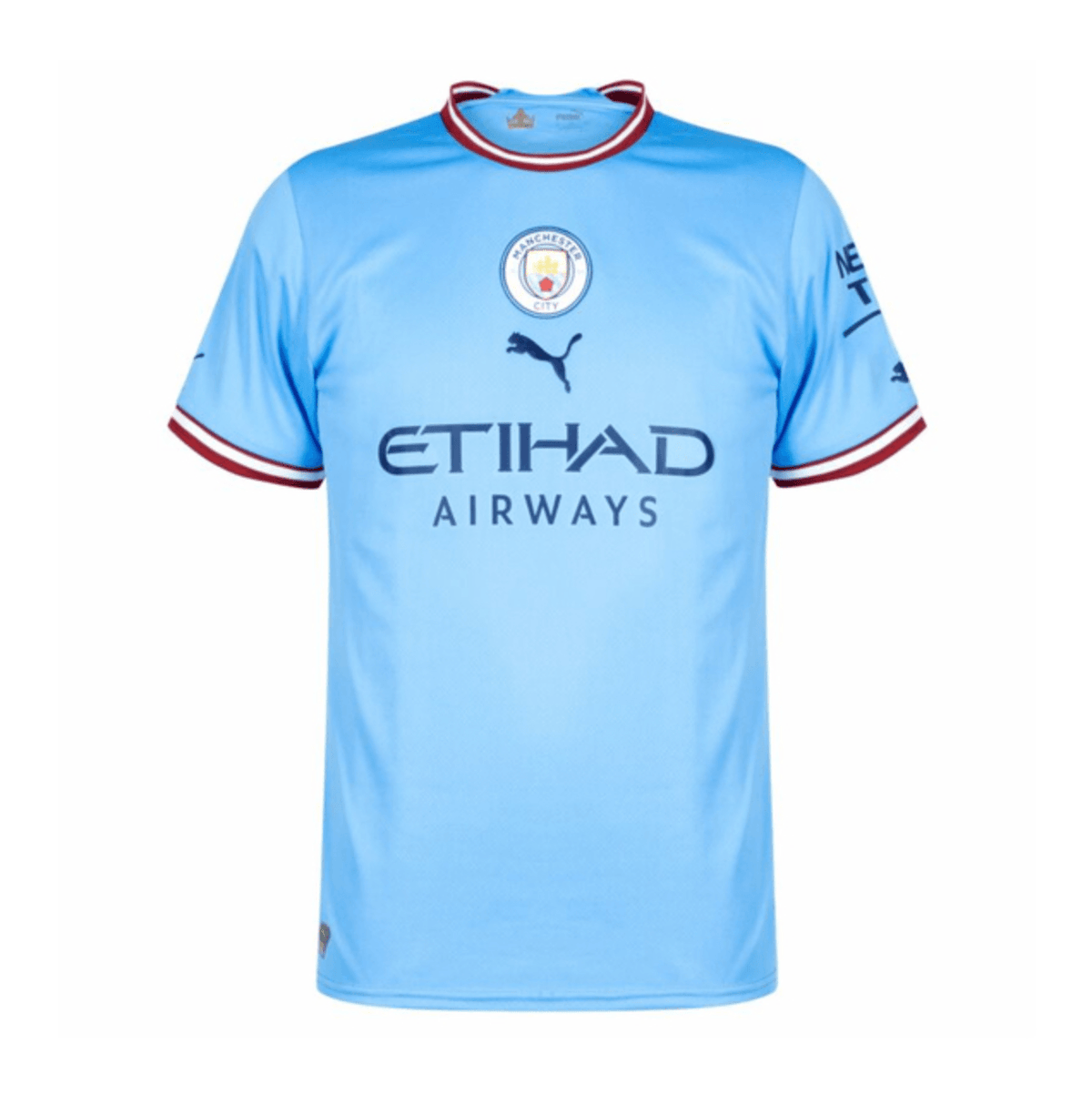 Camisa Manchester City I 22/23 Puma [Haaland #9] - Azul