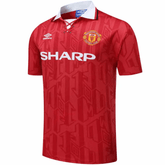 Camisa Manchester United I Retrô 1992/93 Umbro - Vermelho