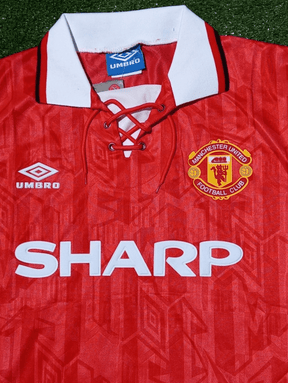 Camisa Manchester United I Retrô 1992/93 Umbro - Vermelho