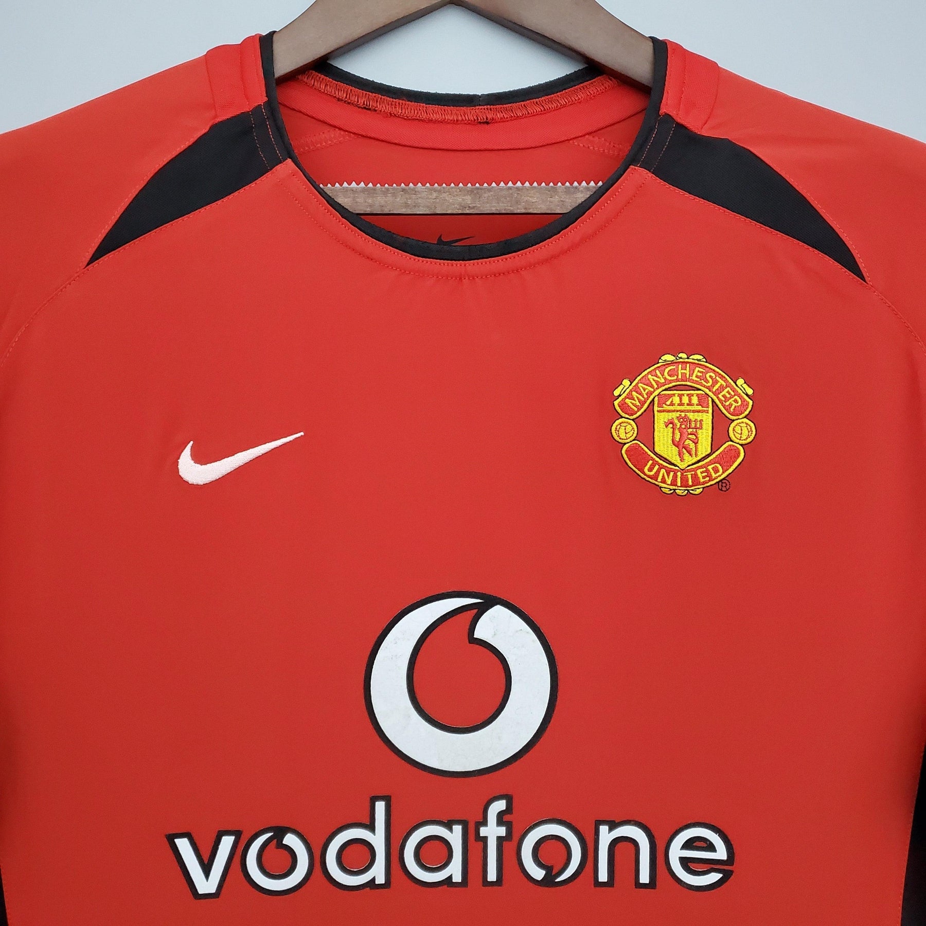 Camisa Manga Longa Manchester United 02/04 Nike - Vermelho