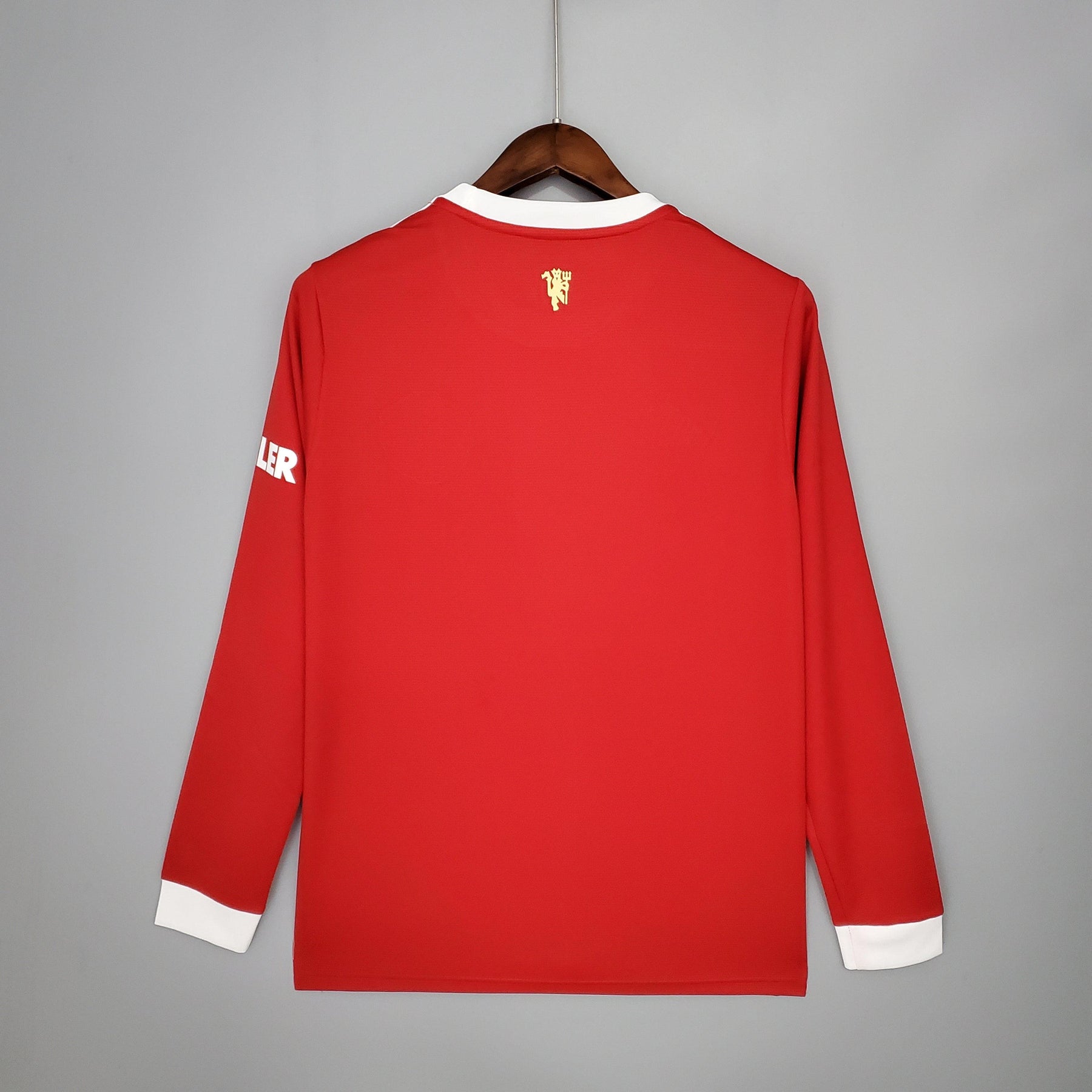 Camisa Manga Longa Manchester United 21/22 - Vermelho