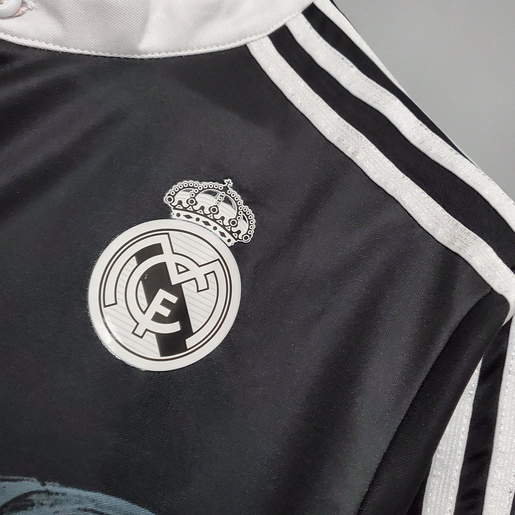 Camisa Manga Longa Real Madrid Third 14/15 Adidas - Preto