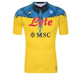 Camisa Napoli 21/22 Kappa x Marcelo Burlon - Amarelo