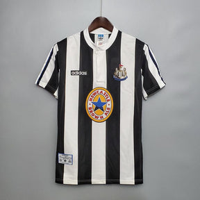 Camisa Newcastle Retrô 1995/1997 Preta e Branca - Adidas