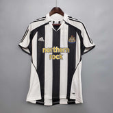 Camisa Newcastle Retrô 2005/2006 Preta e Branca - Adidas