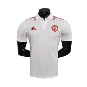 Camisa Polo Manchester United Branca - Masculina