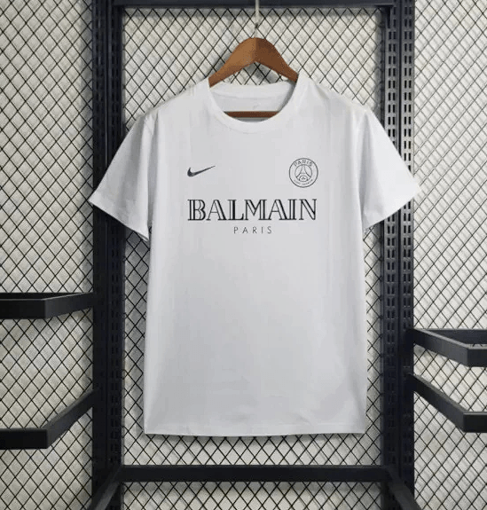 Camisa PSG 23/24 Lançamento Edição Especial Balmain Paris